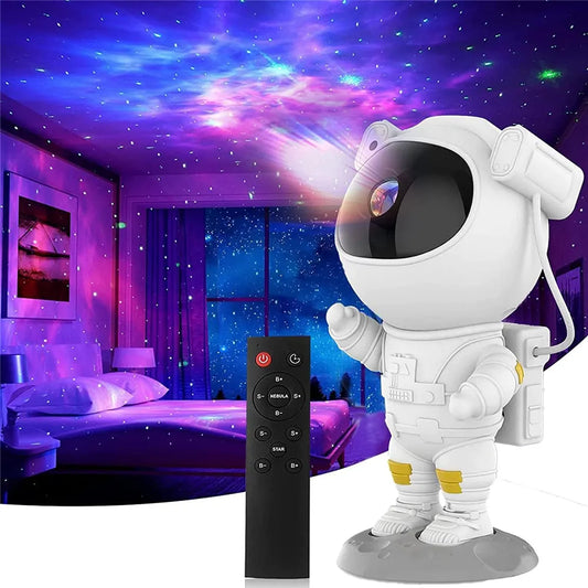 Astronaut RGB LED Galaxy Star Projector / Nebula Space Projector